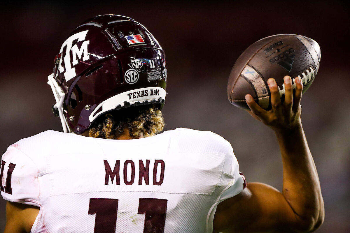 COLUMBIA, SC - 20201107 - Texas A&M Aggies Football vs. South Carolina Gamecocks